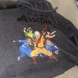 Avatar The Last Airbender Charcoal Hoodie